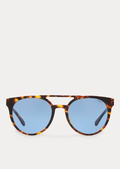 Gafas De Sol Polo Ralph Lauren Hombre Azules / Leopardo - Keyhole-Bridge - ZYVGO9026